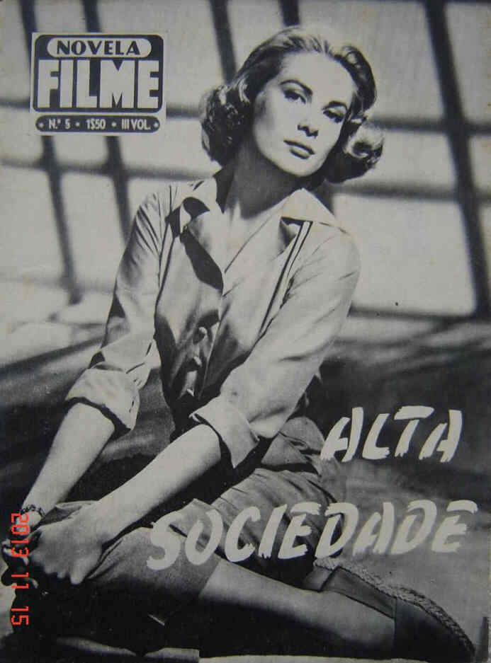 NOVELA FILME magazine side cover Issue 5  1957