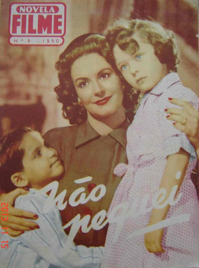 NOVELA FILME magazine side cover Issue 9  1957