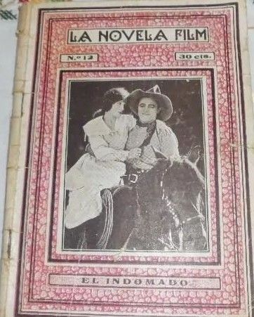 LA NOVELA FILM magazine side cover Issue 12   