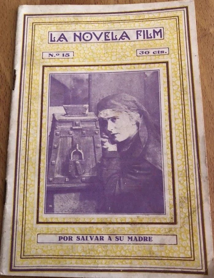 LA NOVELA FILM magazine side cover Issue 15   