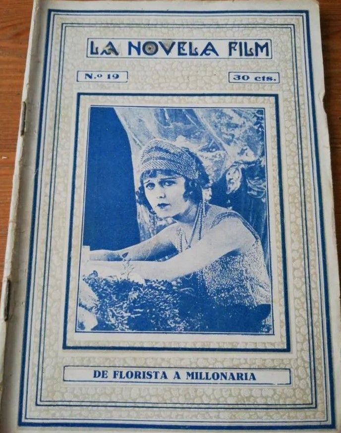 LA NOVELA FILM magazine side cover Issue 19   