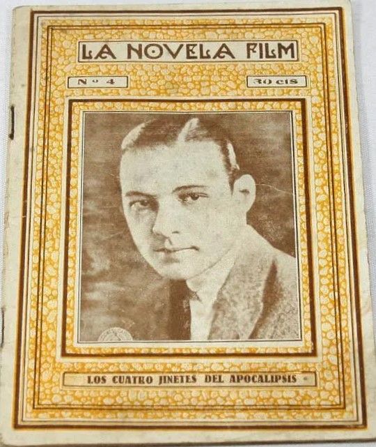 LA NOVELA FILM magazine side cover Issue 4   