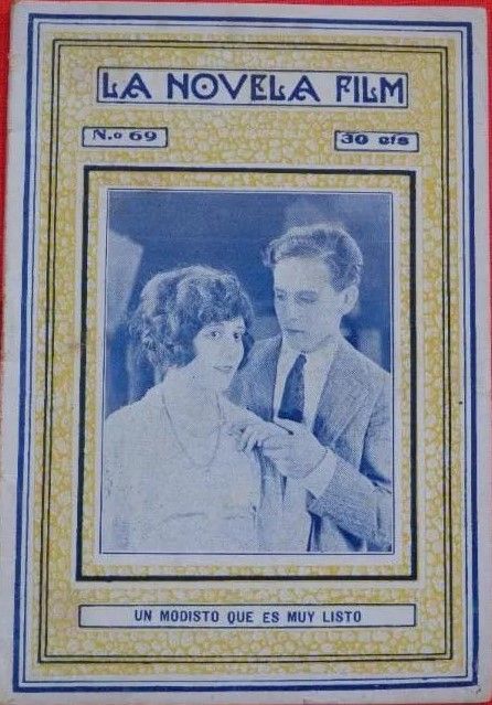 LA NOVELA FILM magazine side cover Issue 69   