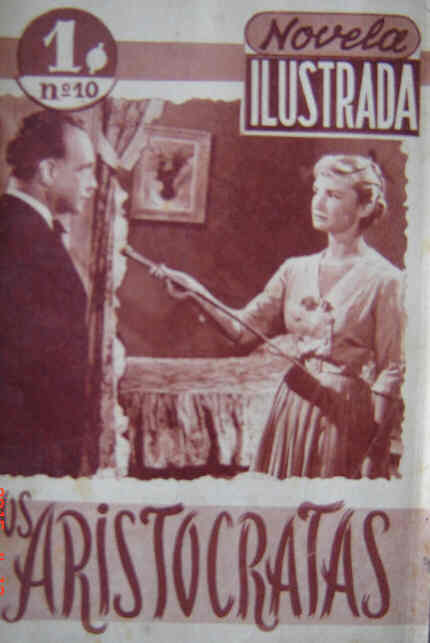 NOVELA ILUSTRADA magazine side cover Issue 10  1955