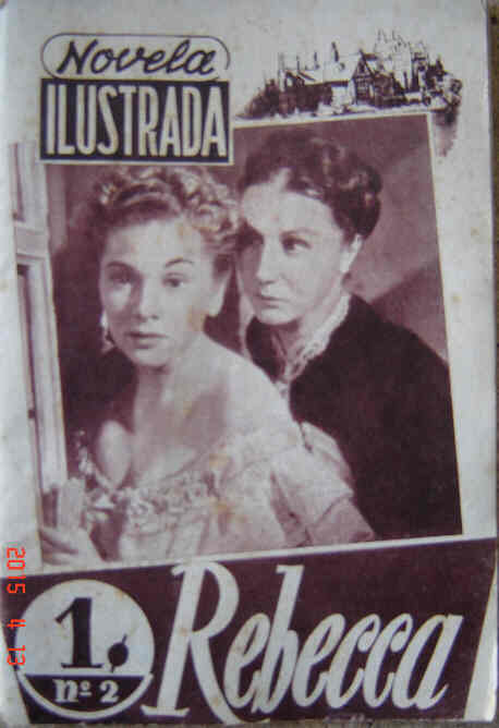 NOVELA ILUSTRADA magazine side cover Issue 2  1955