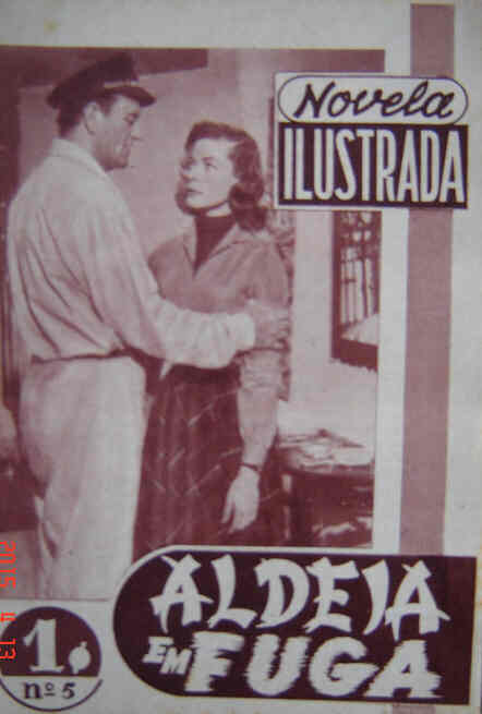 NOVELA ILUSTRADA magazine side cover Issue 5  1955