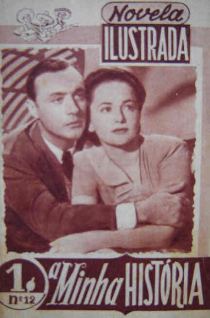 NOVELA ILUSTRADA magazine side cover Issue 12  1956