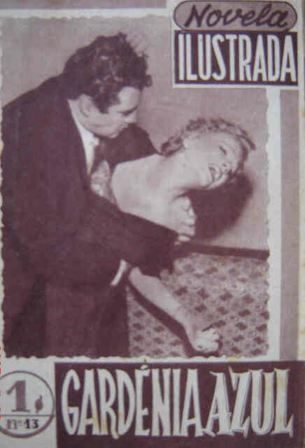 NOVELA ILUSTRADA magazine side cover Issue 13  1956
