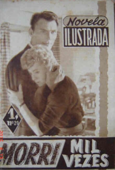 NOVELA ILUSTRADA magazine side cover Issue 20  1956