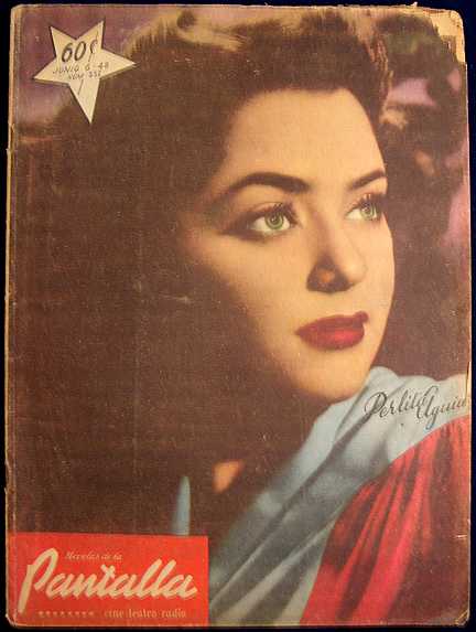 NOVELAS DE LA PANTALLA magazine side cover 6 June 1948