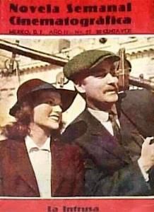 NOVELA SEMANAL CINEMATOGRAFICA magazine side cover Issue 11  January 1940