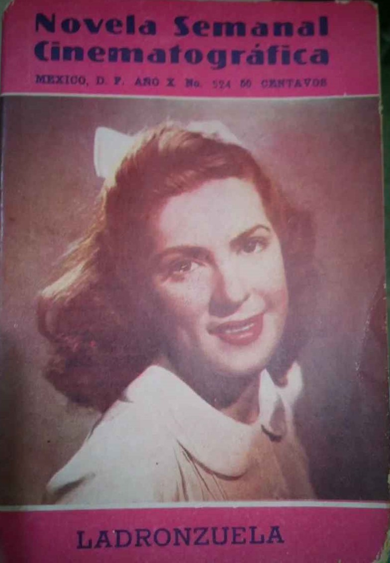 NOVELA SEMANAL CINEMATOGRAFICA magazine side cover Issue 524   1950