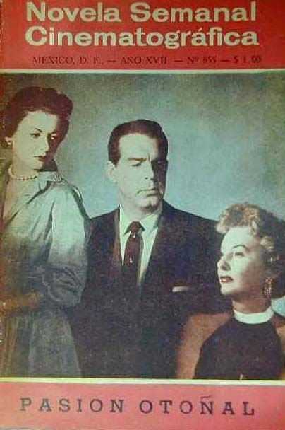 NOVELA SEMANAL CINEMATOGRAFICA magazine side cover Issue 855 2 March 1956