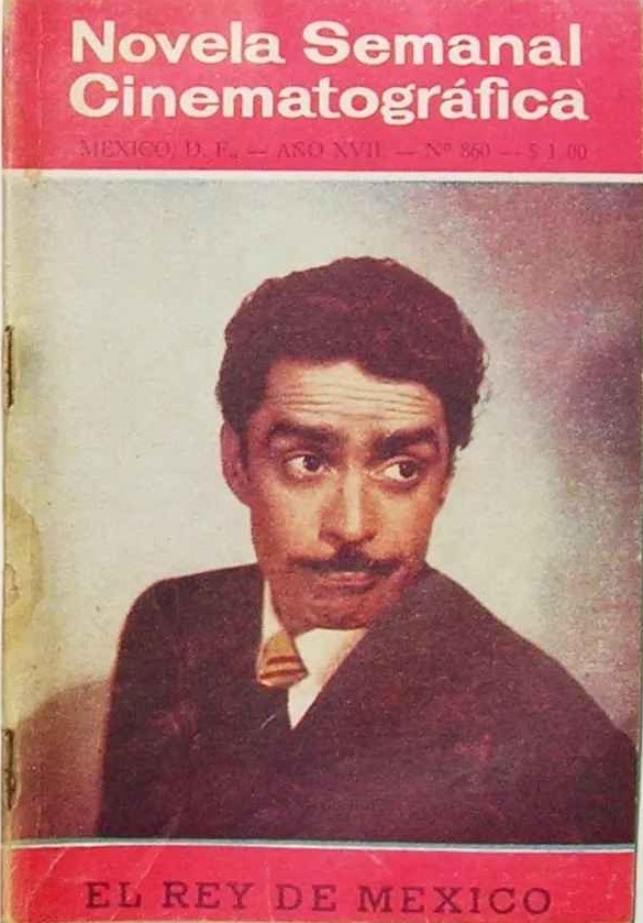 NOVELA SEMANAL CINEMATOGRAFICA magazine side cover Issue 860   1956