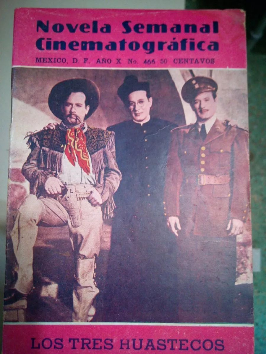 NOVELA SEMANAL CINEMATOGRAFICA magazine side cover Issue 466   1949