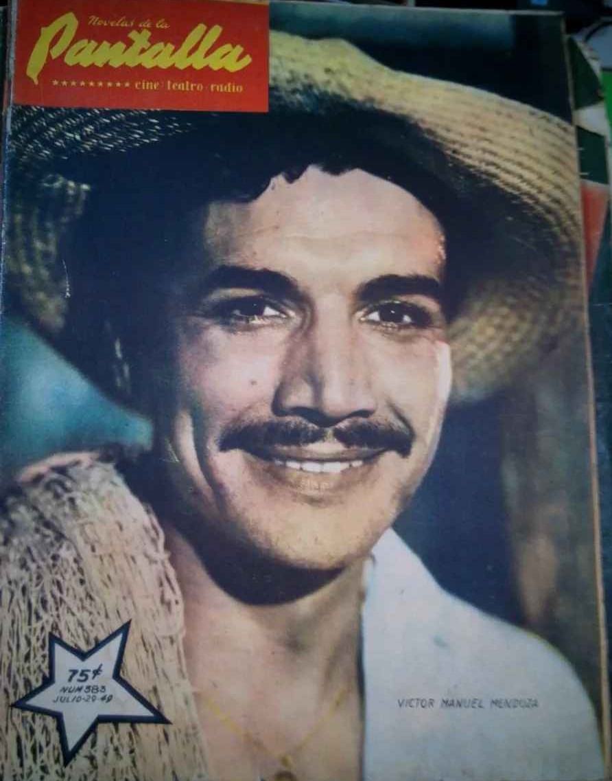 NOVELAS DE LA PANTALLA magazine side cover Issue 383 29 July 1949