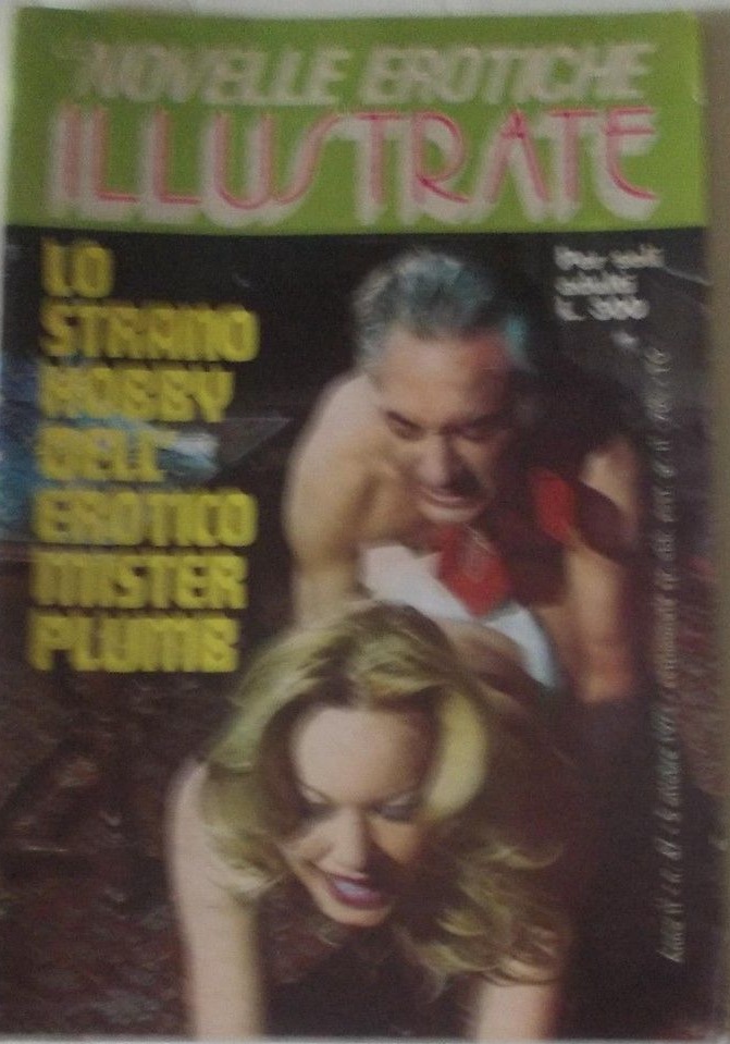 NOVELLE EROTISCHE ILLUSTRATE magazine side cover Issue 47 October 1973