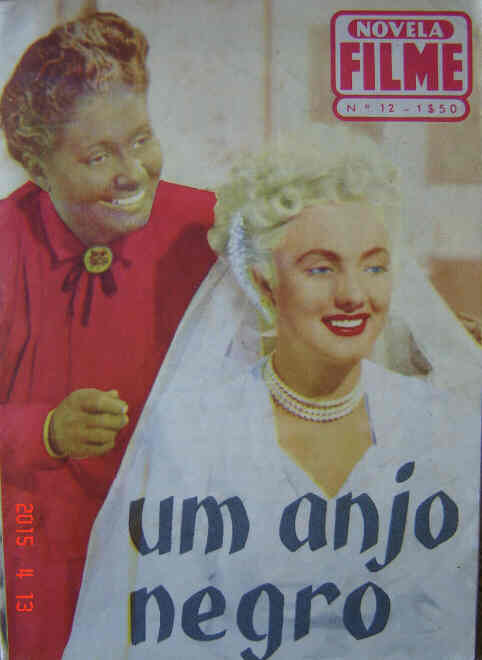 NOVELA FILME magazine side cover Issue 12  1957