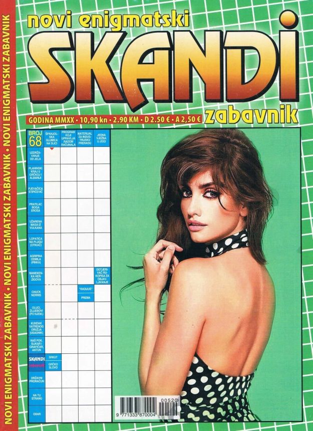 NOVI ENIGMATSKI SKANDI ZABAVNIK magazine side cover Issue 68   2020