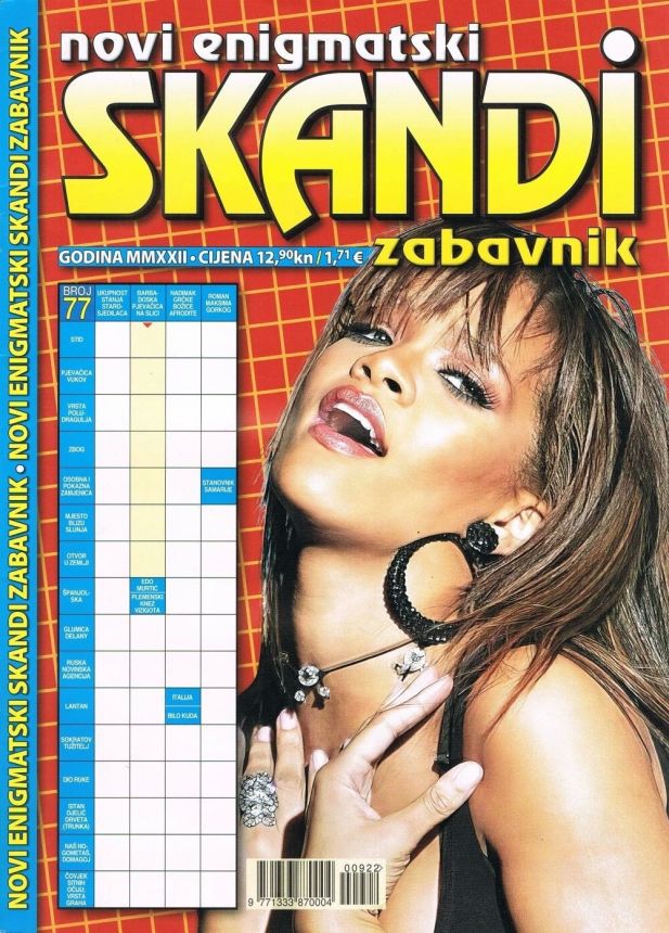 NOVI ENIGMATSKI SKANDI ZABAVNIK magazine side cover Issue 77   2022