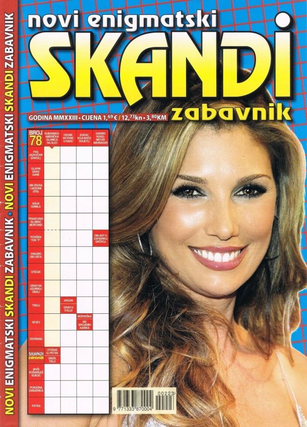 NOVI ENIGMATSKI SKANDI ZABAVNIK magazine side cover Issue 78   2023