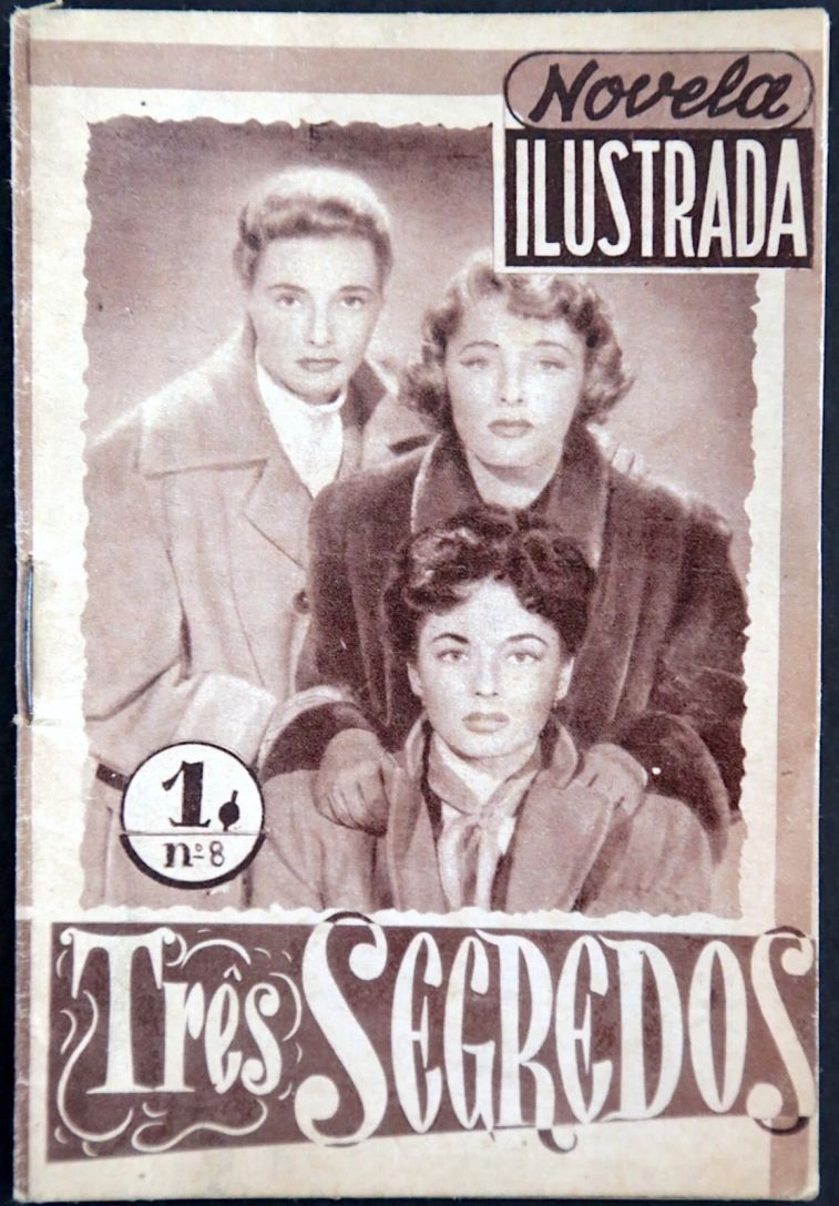 NOVELA ILUSTRADA magazine side cover Issue 8   1958