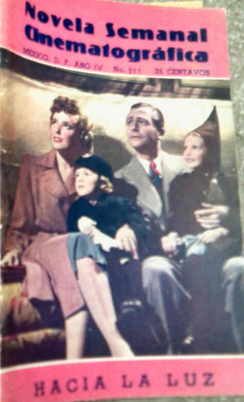 NOVELA SEMANAL CINEMATOGRAFICA magazine side cover Issue 511  1949