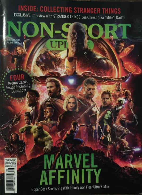 NON-SPORT UPDATE magazine side cover  June/July 2018