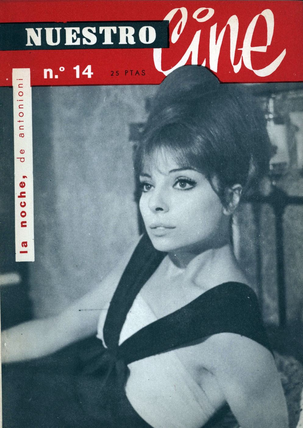 NUESTRO CINE magazine side cover Issue 14 November 1962