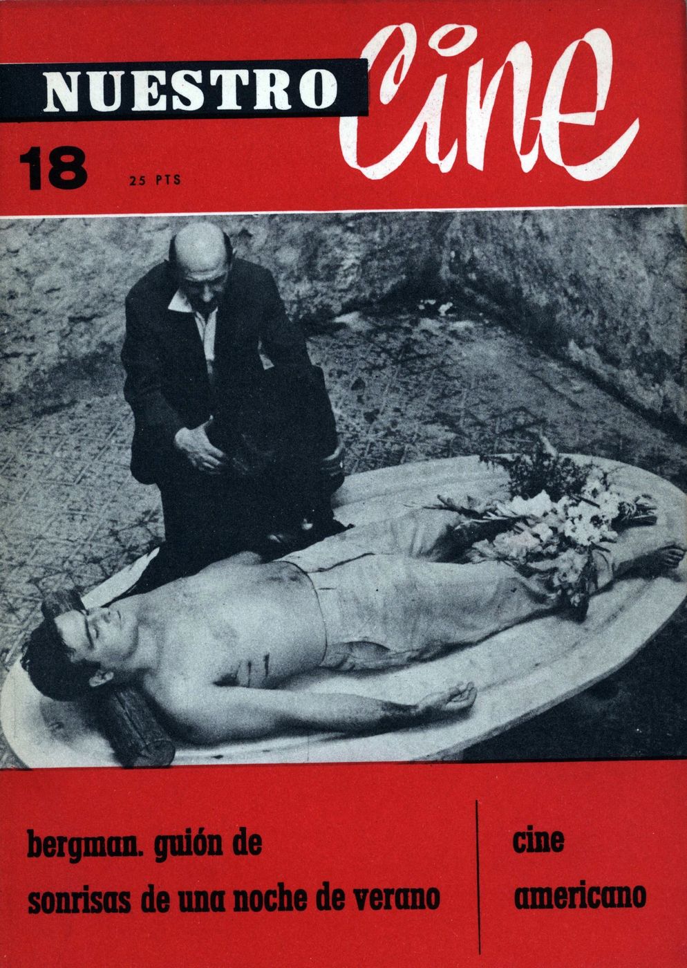 NUESTRO CINE magazine side cover Issue 18 March 1963