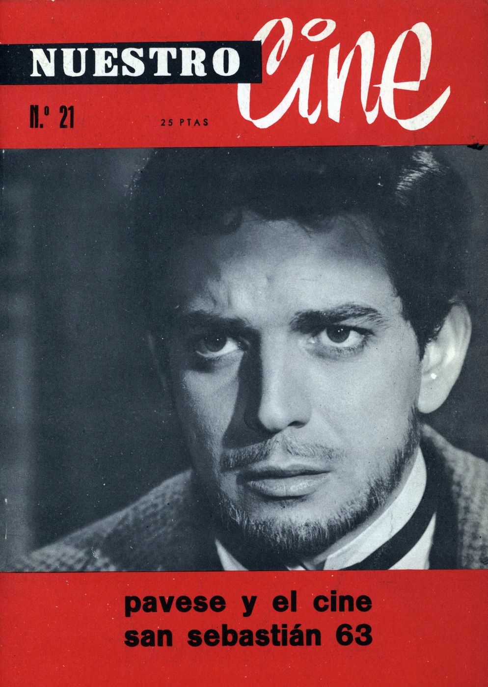 NUESTRO CINE magazine side cover Issue 21 June 1963