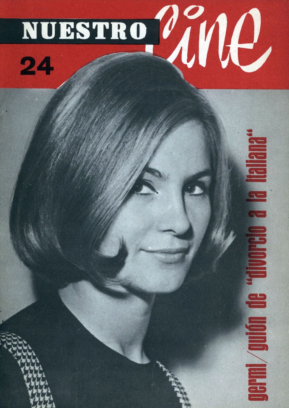 NUESTRO CINE magazine side cover Issue 24 November 1963