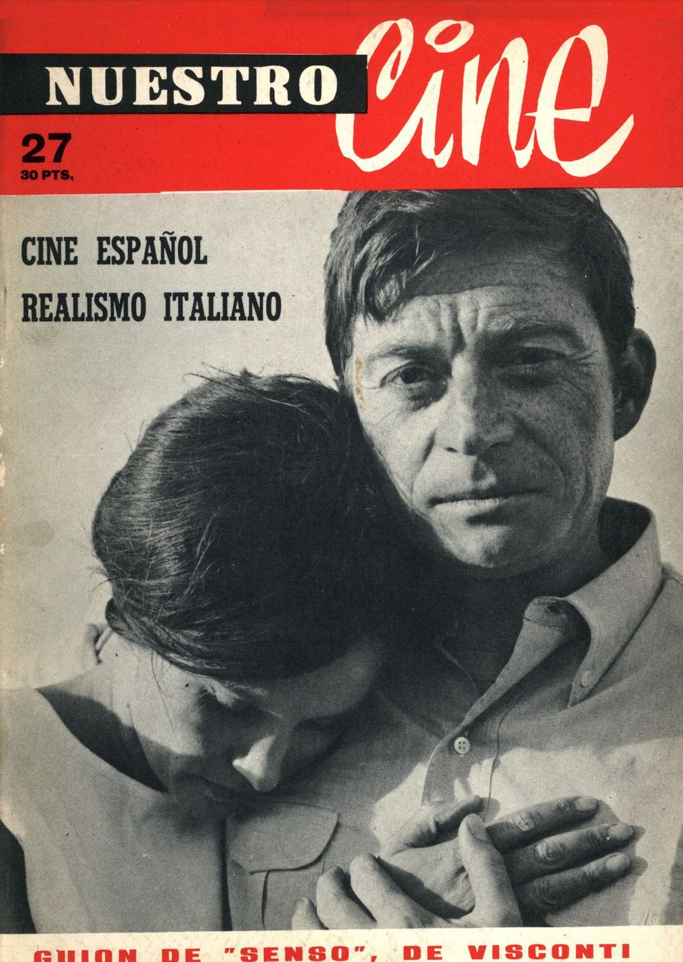 NUESTRO CINE magazine side cover Issue 27 February 1964