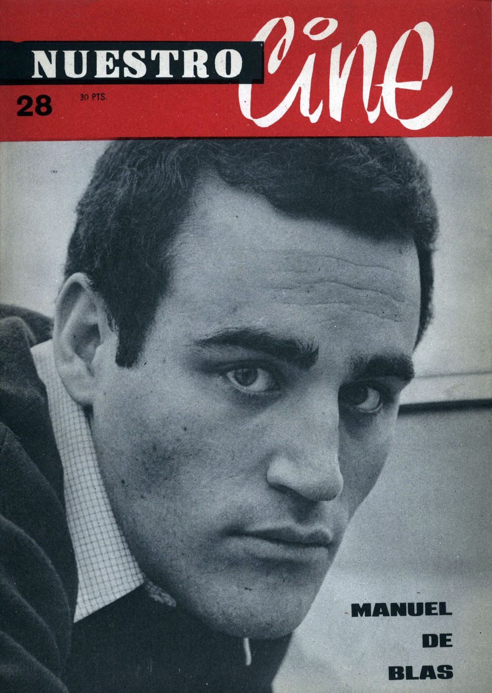 NUESTRO CINE magazine side cover Issue 28 March/April 1964