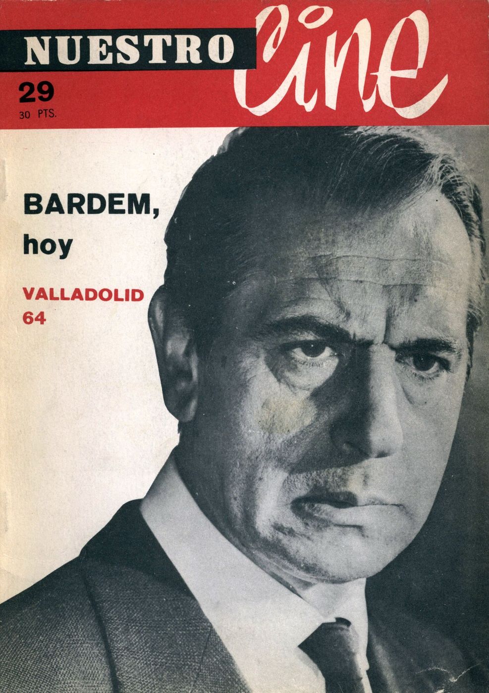 NUESTRO CINE magazine side cover Issue 29 May 1964