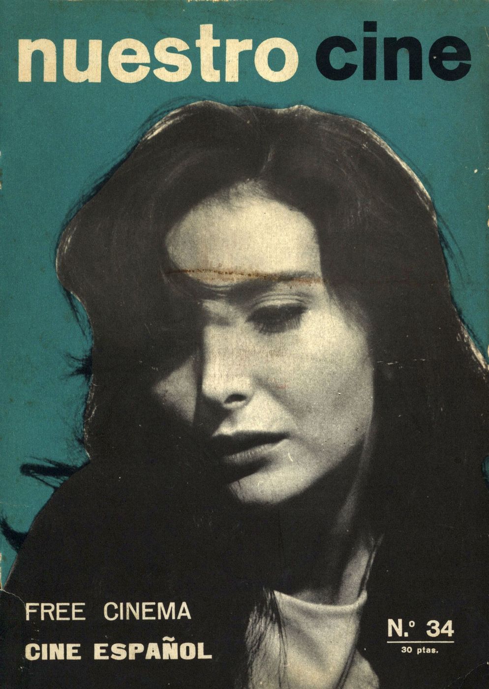 NUESTRO CINE magazine side cover Issue 34 October 1964