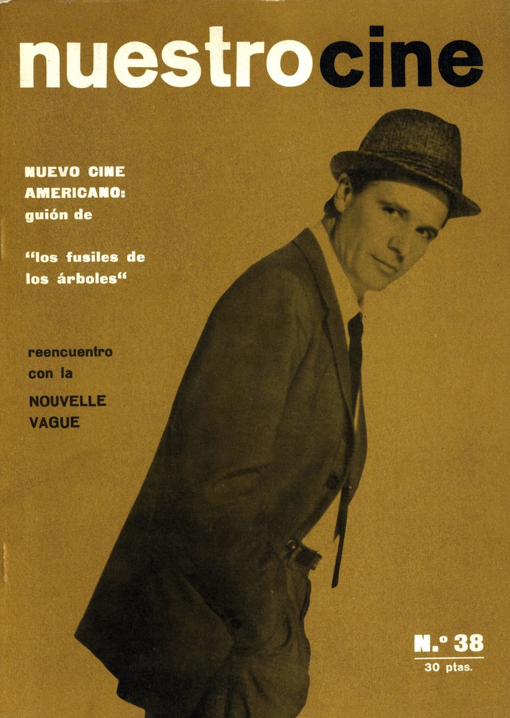 NUESTRO CINE magazine side cover Issue 38 February 1965