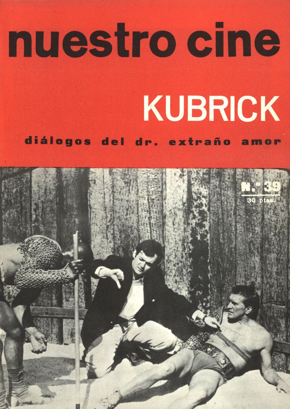 NUESTRO CINE magazine side cover Issue 39 March 1965