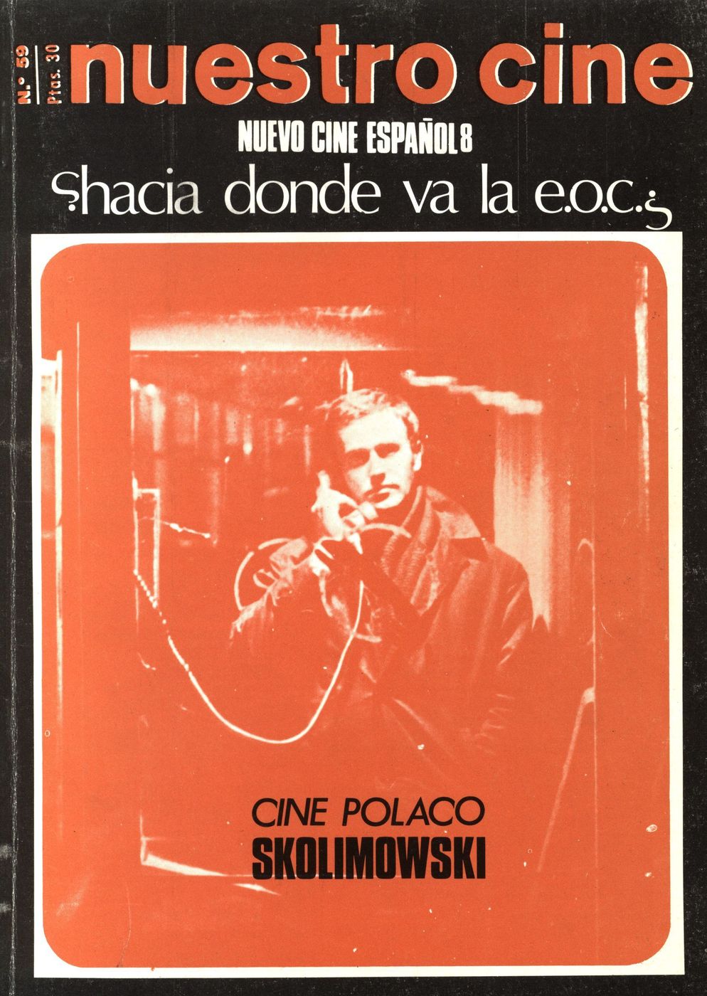 NUESTRO CINE magazine side cover Issue 59 February 1967