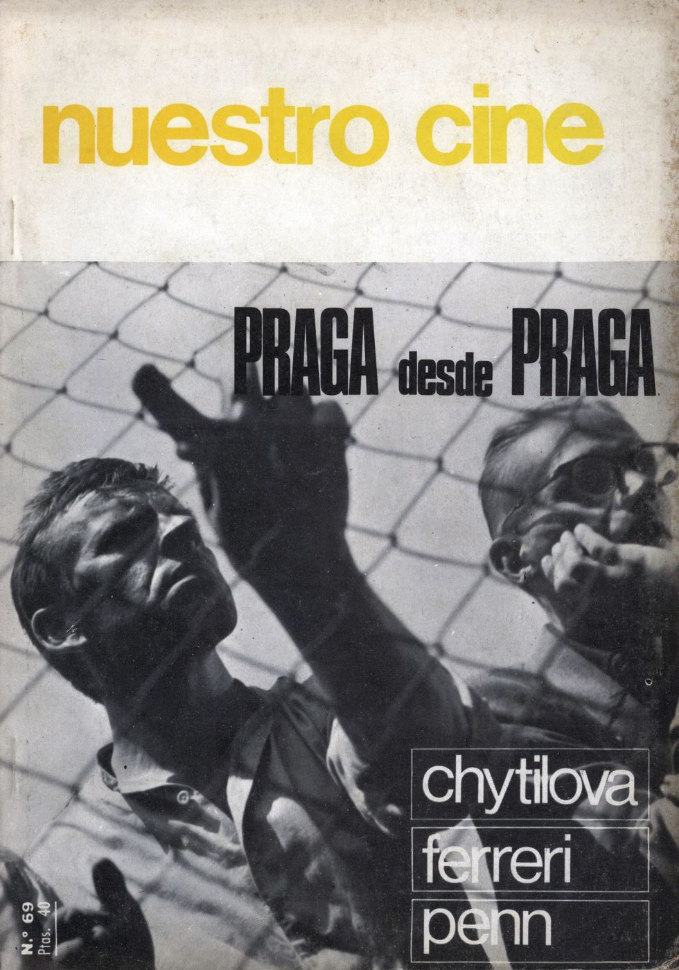 NUESTRO CINE magazine side cover Issue 69 January 1968