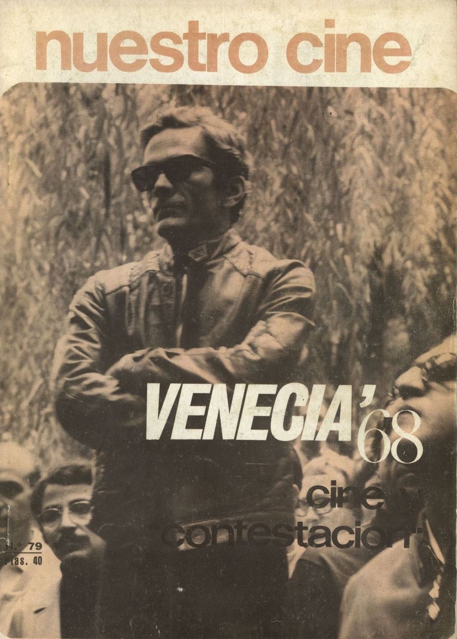 NUESTRO CINE magazine side cover Issue 79 September 1968
