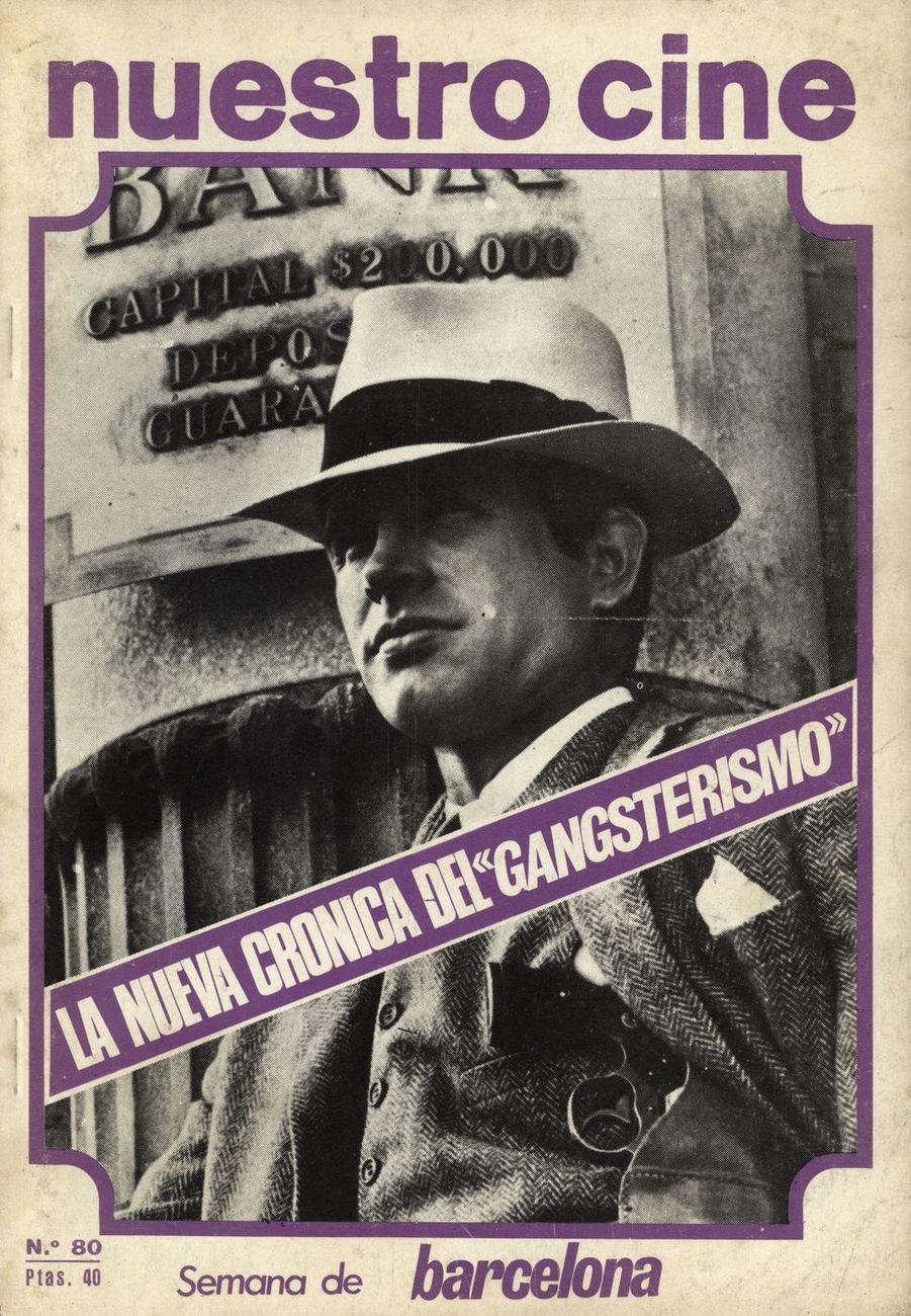NUESTRO CINE magazine side cover Issue 80 October 1968