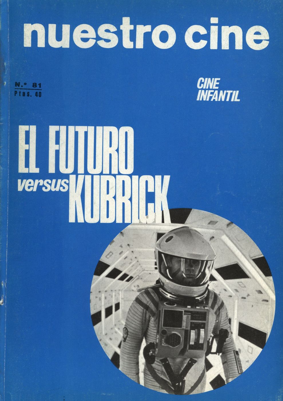 NUESTRO CINE magazine side cover Issue 81 January 1969