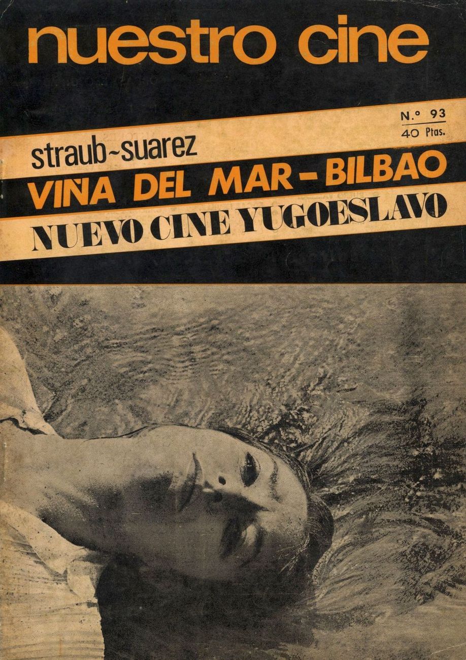 NUESTRO CINE magazine side cover Issue 93 January 1970