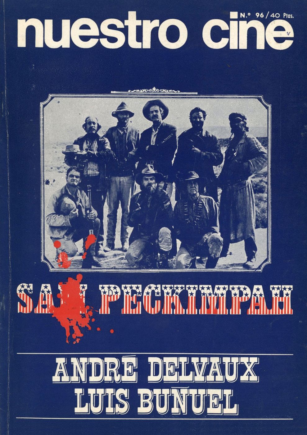NUESTRO CINE magazine side cover Issue 96 April 1970