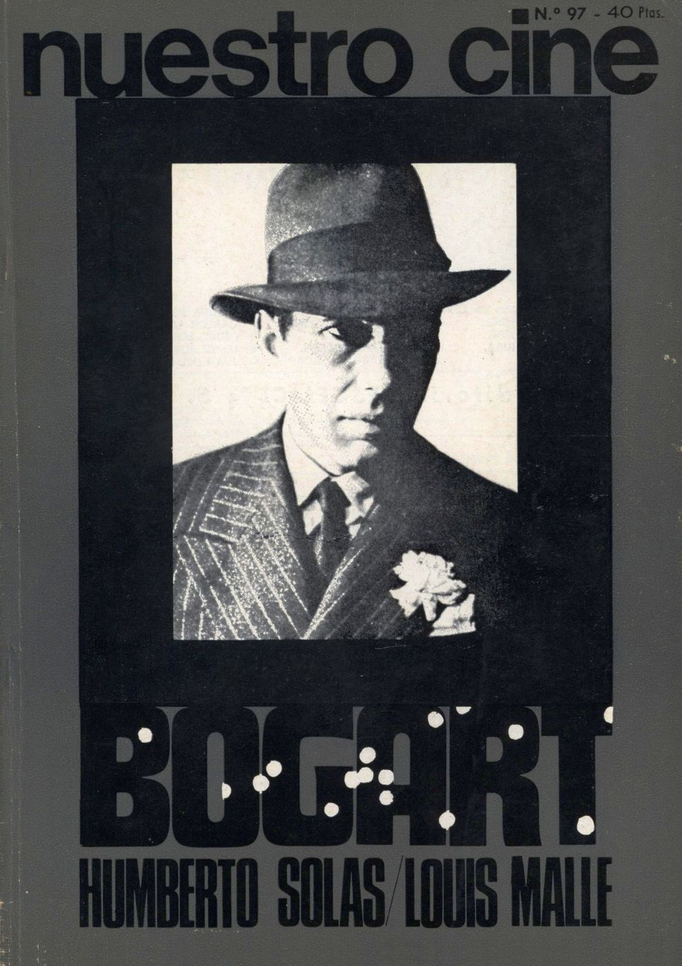 NUESTRO CINE magazine side cover Issue 97 May 1970