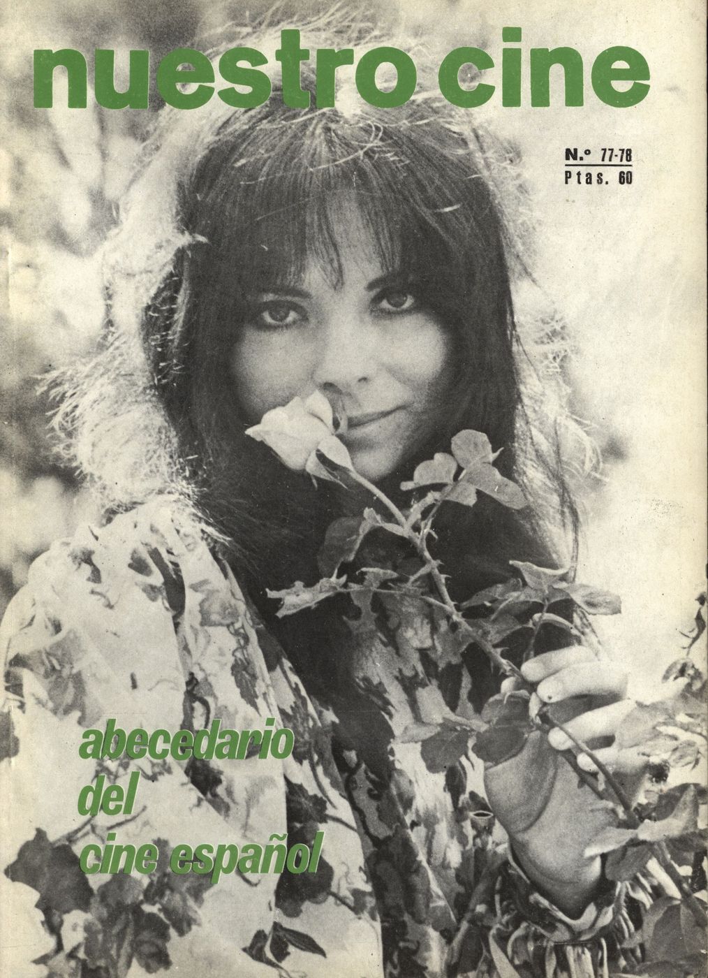 NUESTRO CINE magazine side cover Issue 77/78 November/December 1968