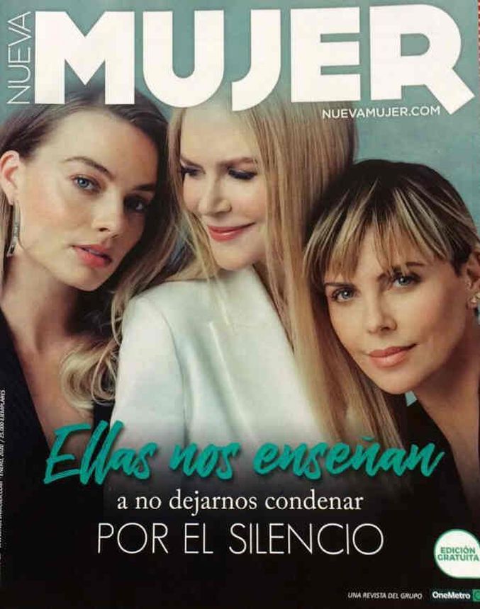 NUEVA MUJER magazine side cover  January 2020