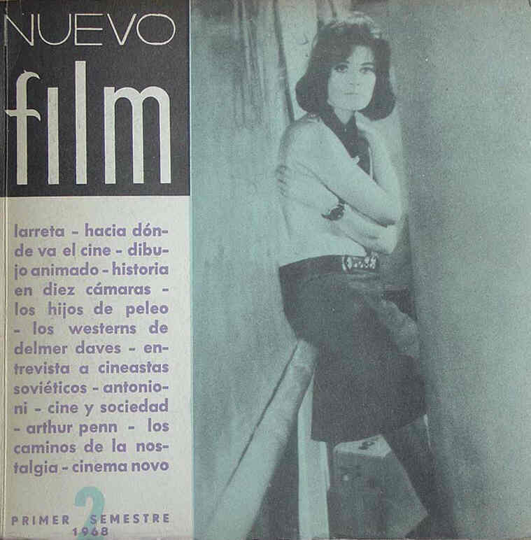 NUEVO FILM magazine side cover Issue 2  1968