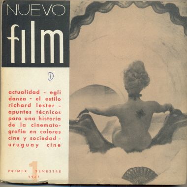 NUEVO FILM magazine side cover Issue 1  1967
